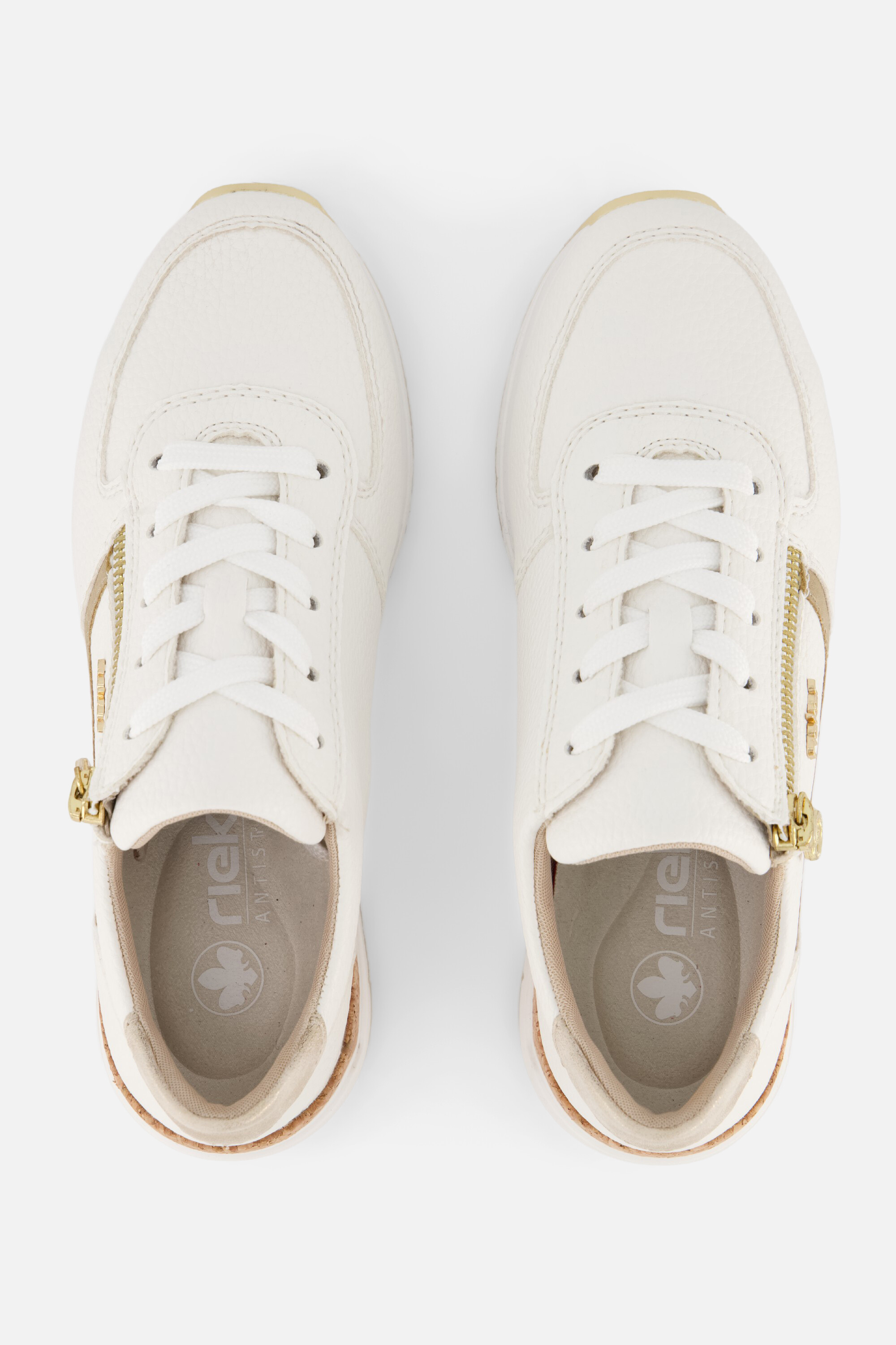 Rieker 58902-80 sneakers wit, foto 4