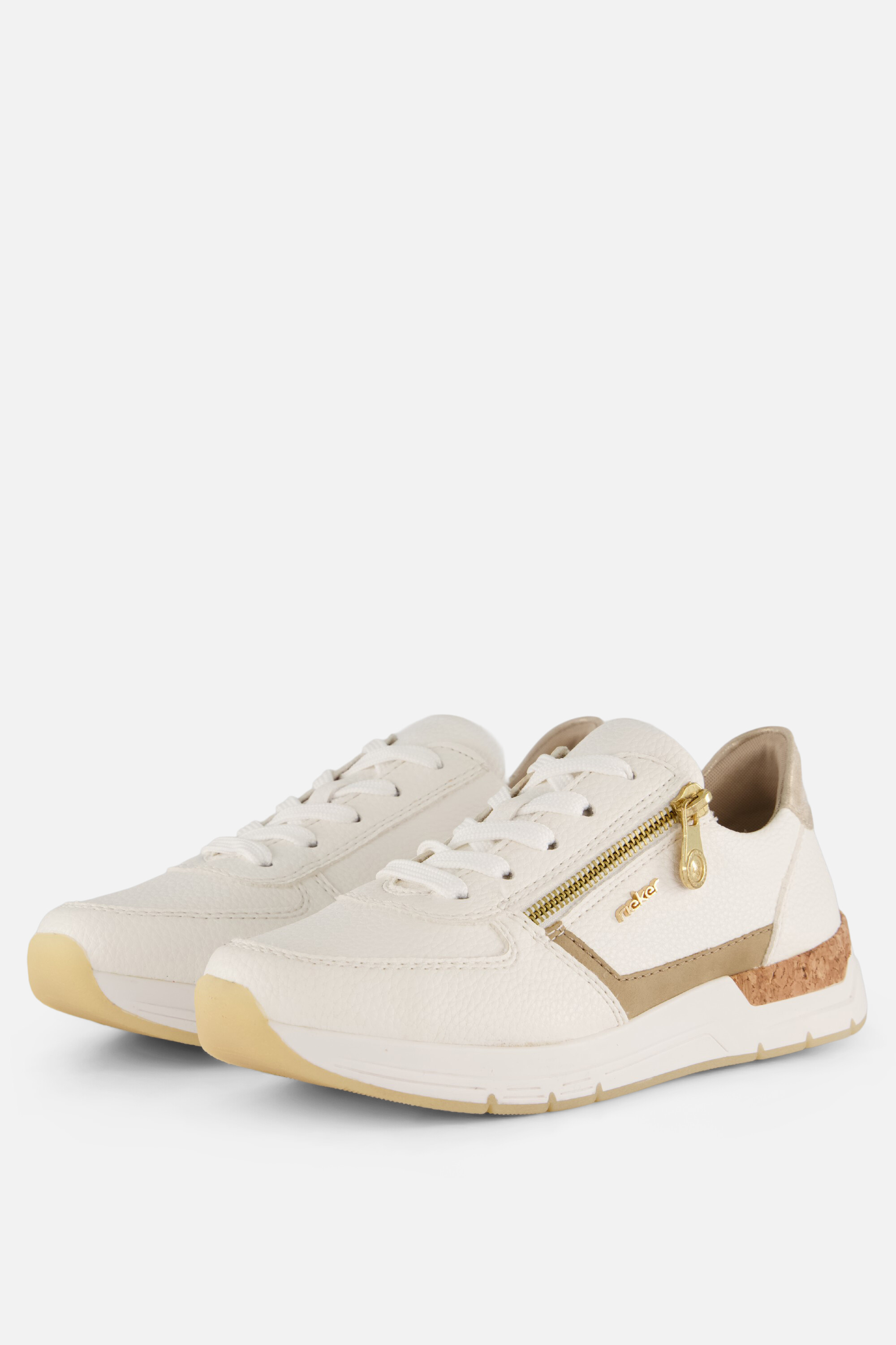 Rieker 58902-80 sneakers wit, foto 2