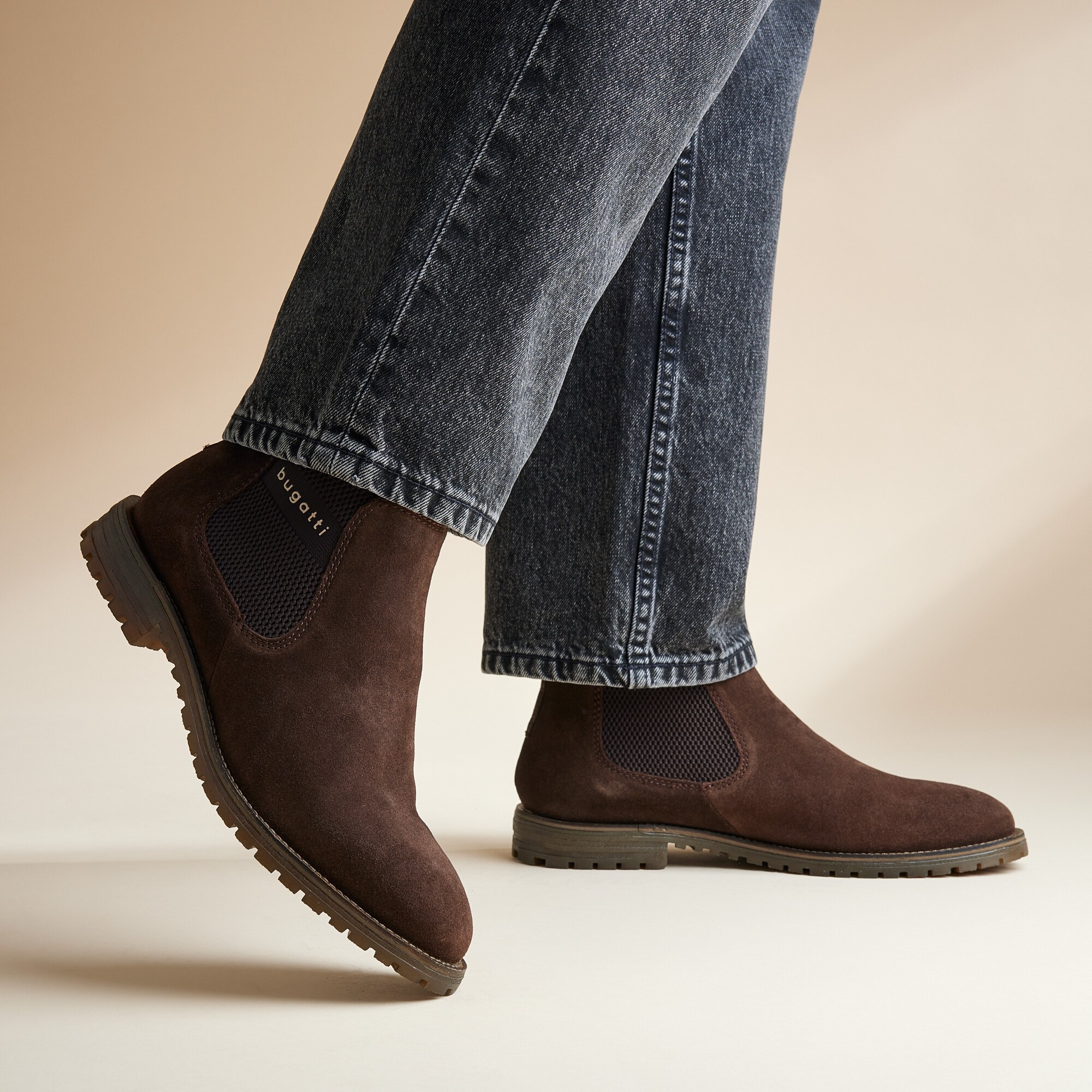 Bugatti Bugatti Kosta Chelsea Boots bruin Suede