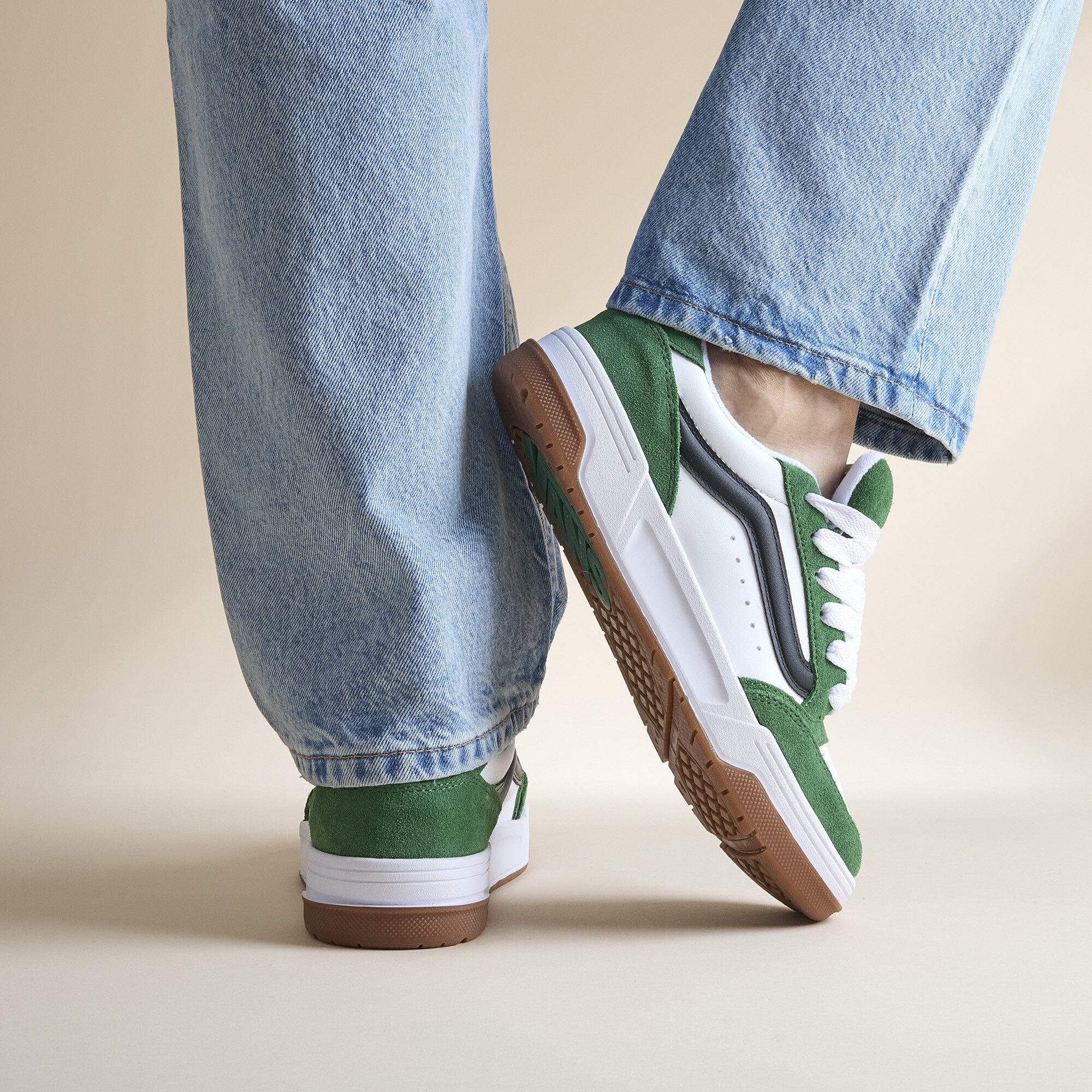 Vans Vans Hylane Tri-Tone Sneakers wit Textiel