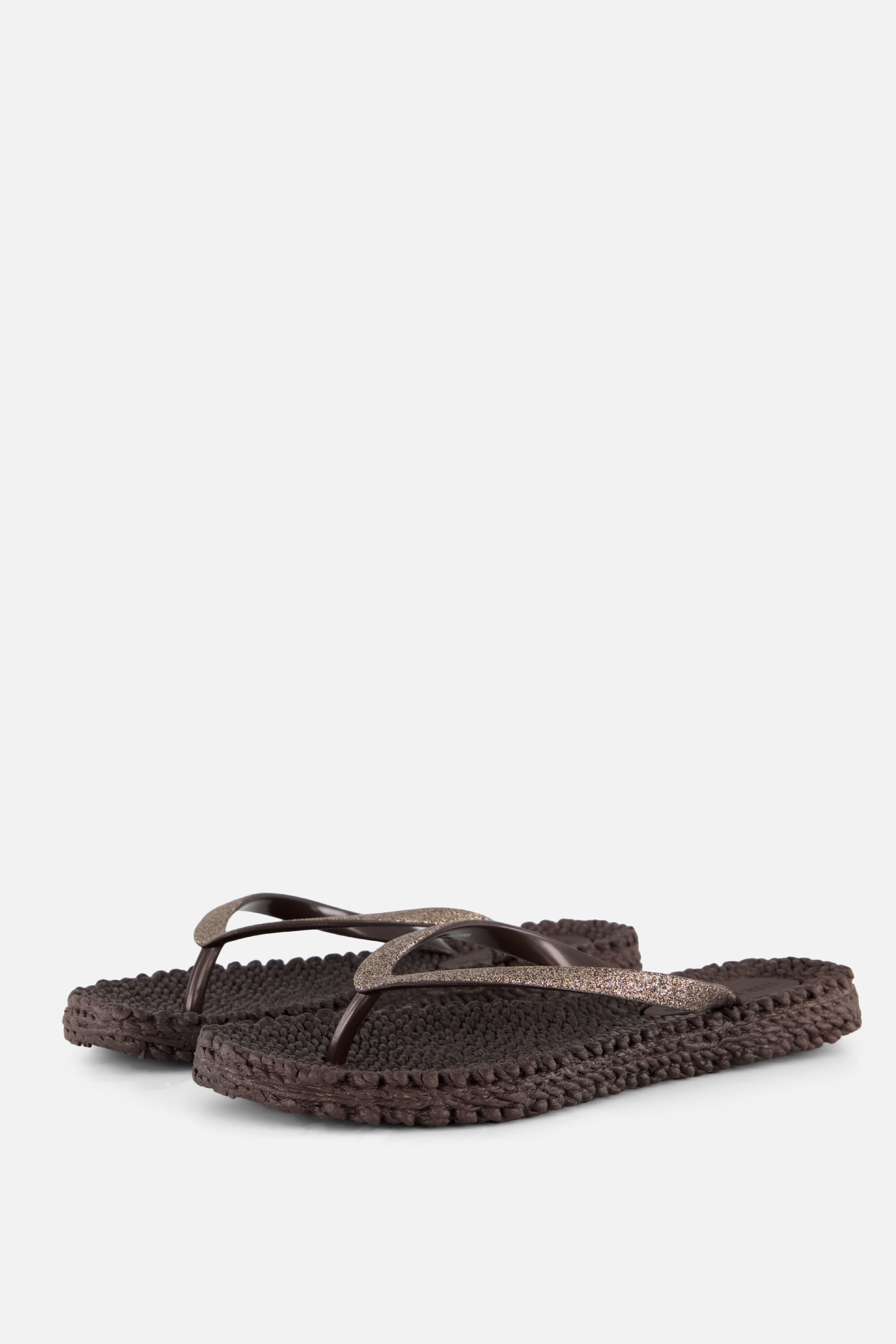 Ilse Jacobsen Slippers bruin Rubber, foto 2