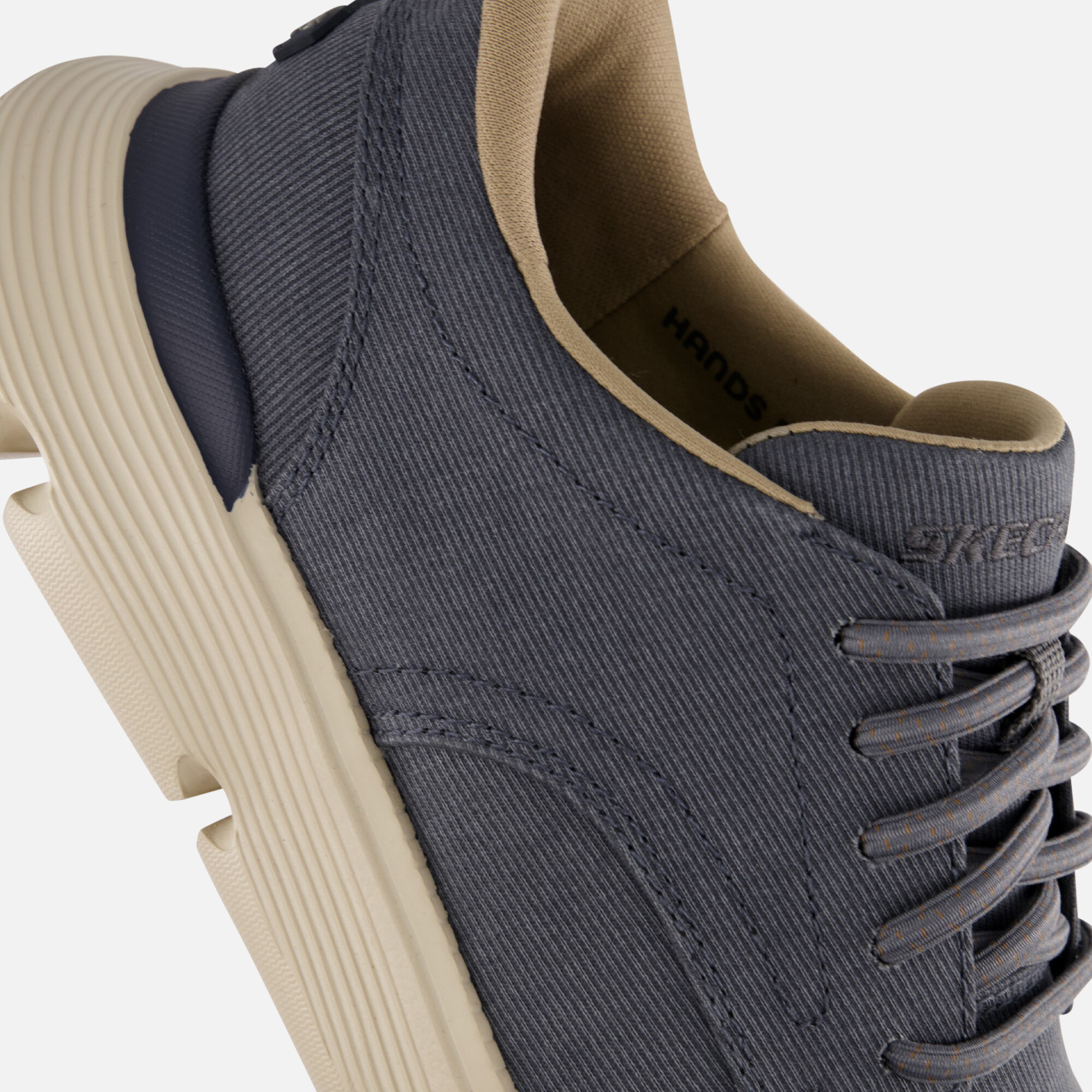Skechers Garza Clive Instappers blauw Textiel, foto 5