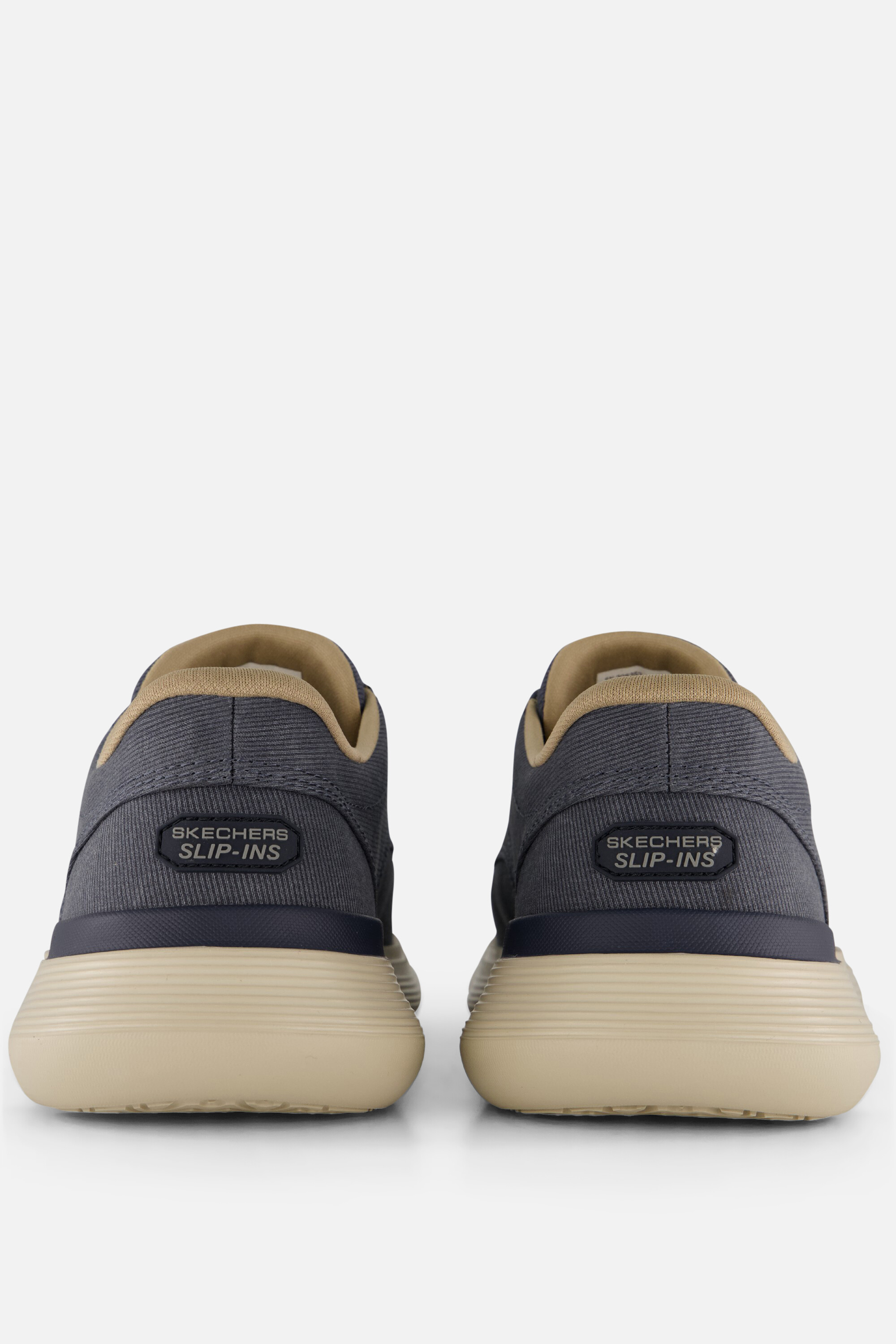 Skechers Garza Clive Instappers blauw Textiel, foto 2