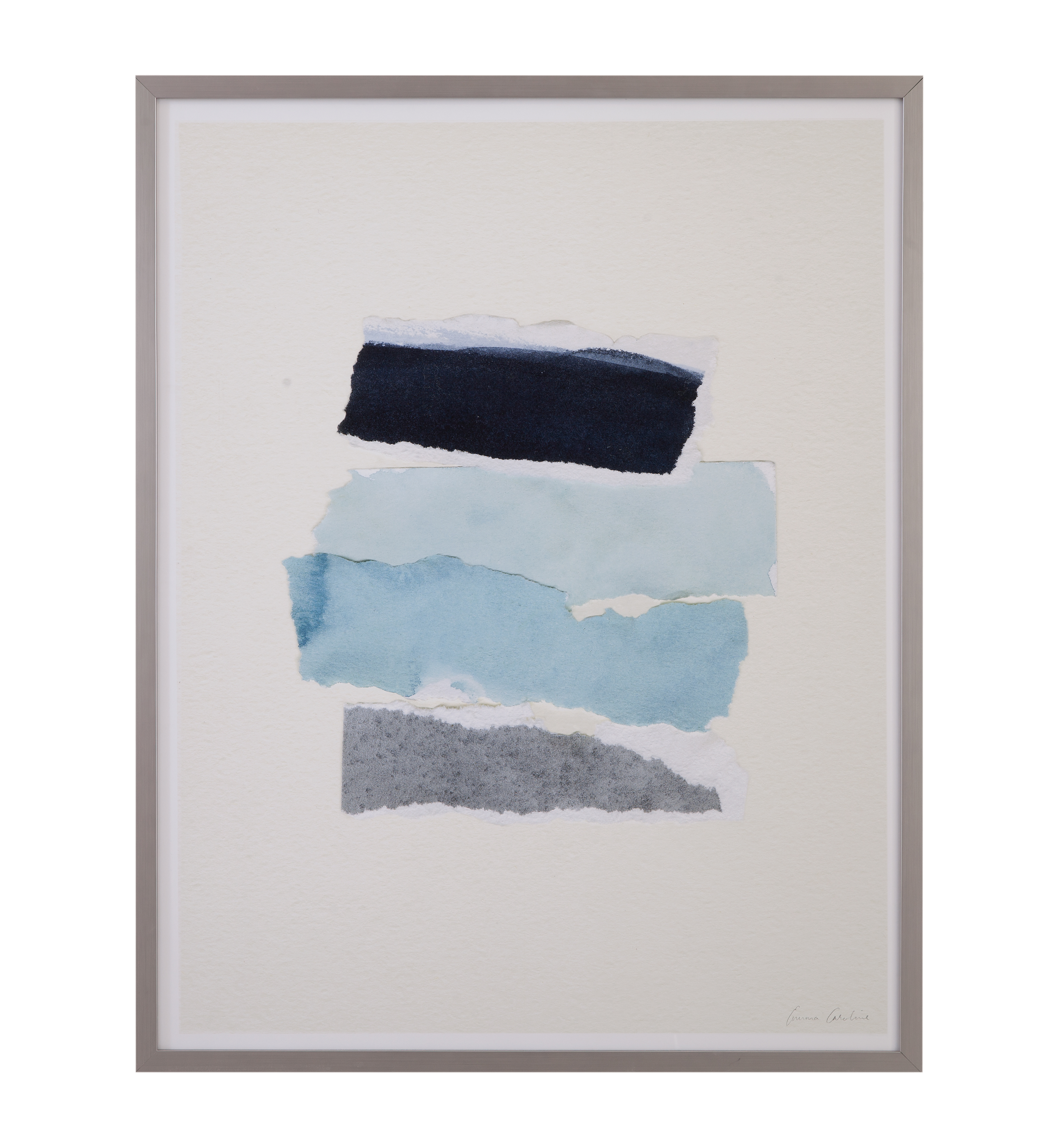 Seaside Color Study III Framed Print