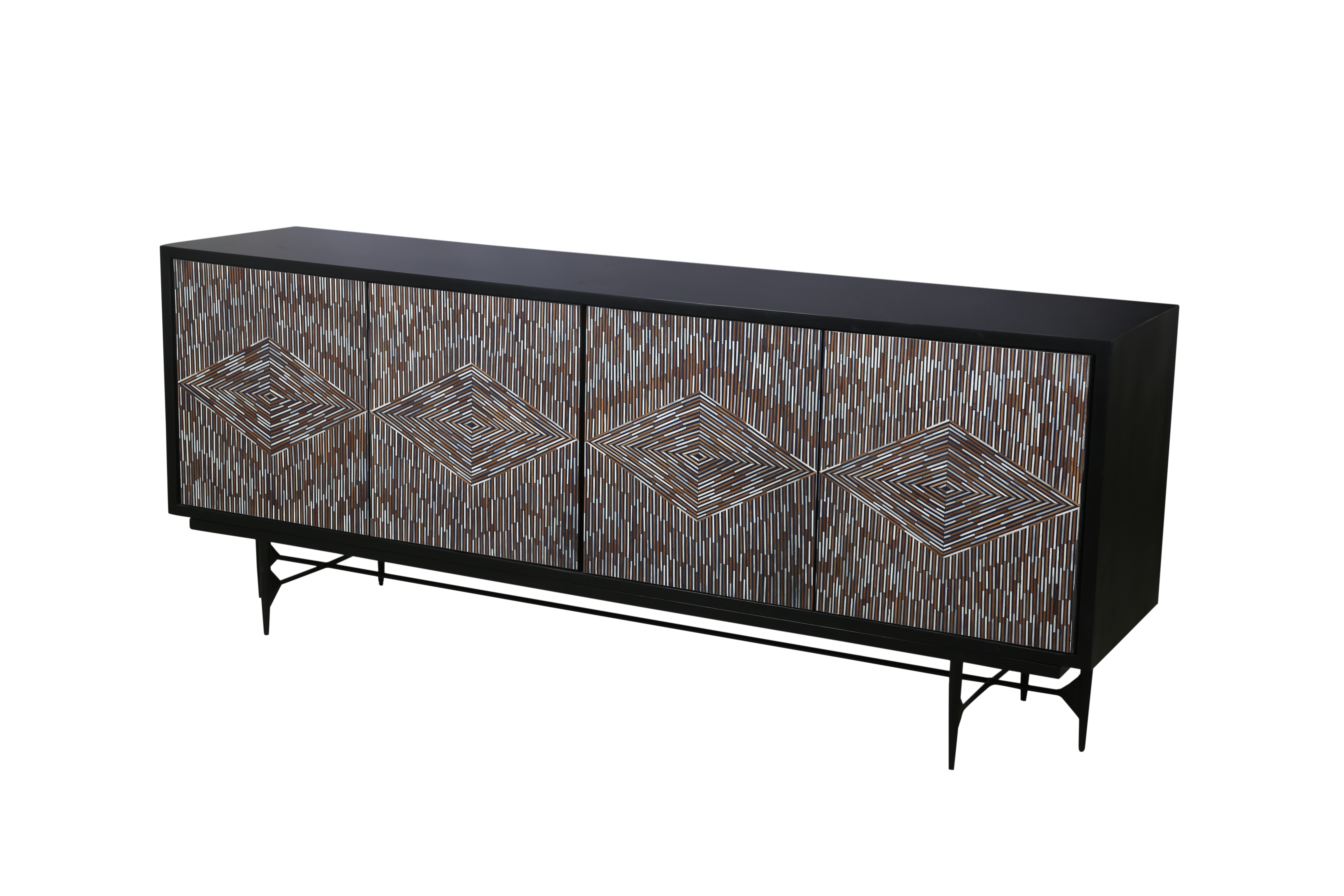 Andreas Four Door Cabinet