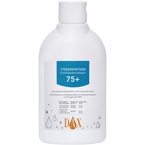 Flächendesinfektion DAX 75+ Ethanol - 300 ml mit Tensid