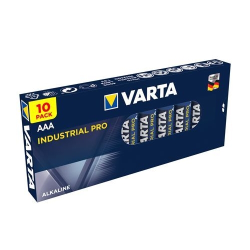 Alkalisk batteri 1,5V LR03/AAA - Varta - 10 stk.