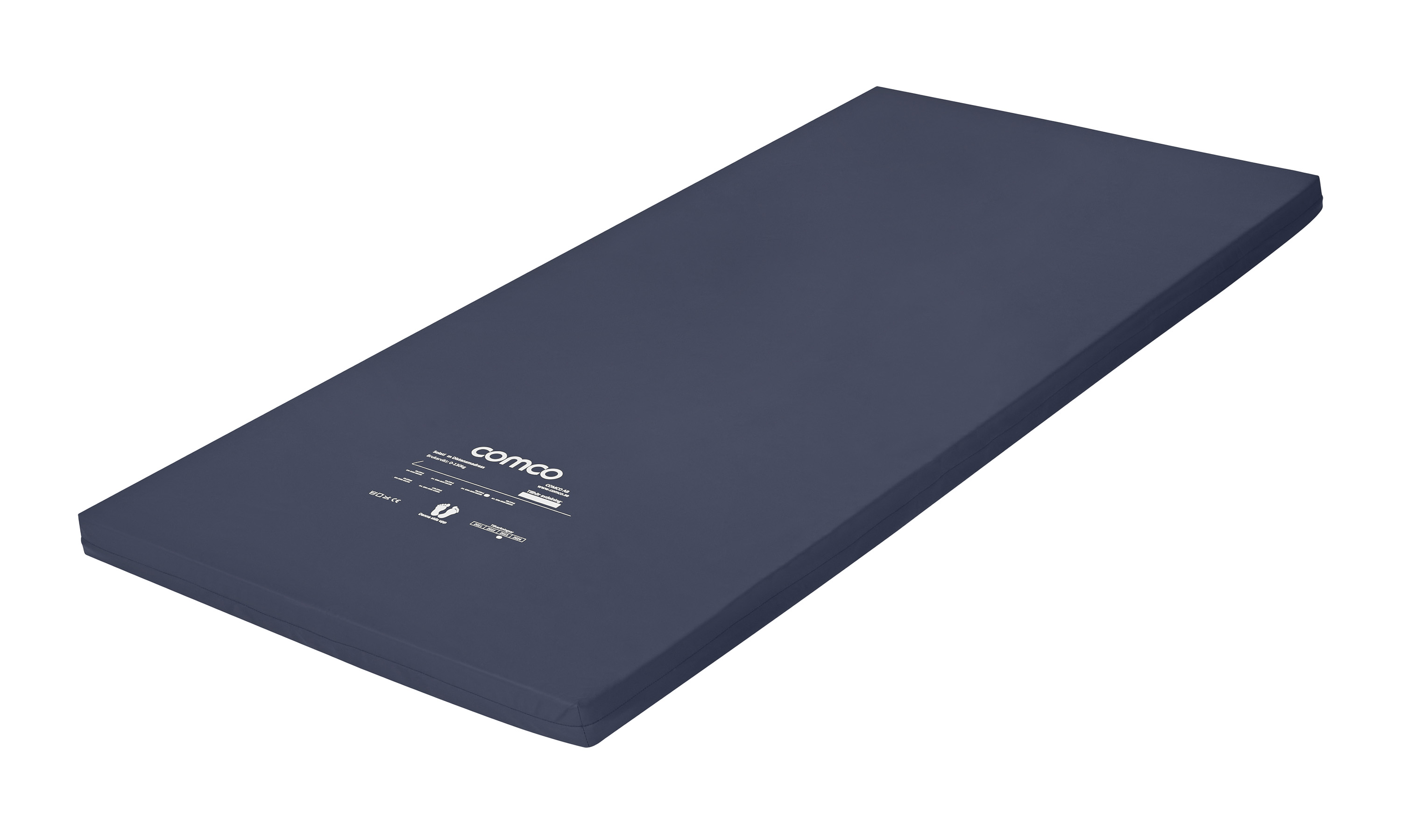 Solatium-välimatjapatja irrotettavalla hygieniapäällisellä ja tippasuojalla - 105x200x6