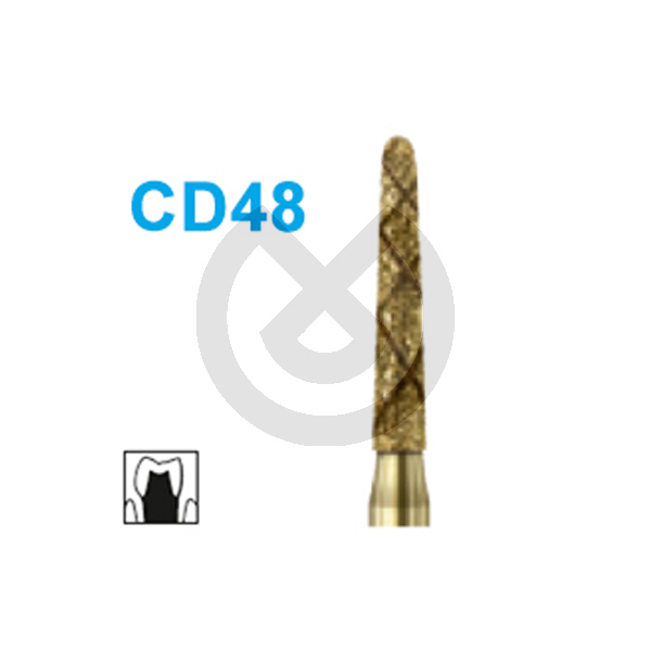 Cool-Diamant diamantborr, CD48.016.FG, medelkornig – BUSCH