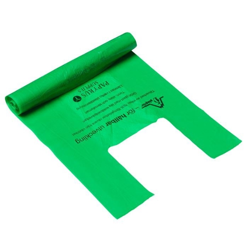 Affaldspose Bio LLDPE - 30L 280x530mm 30my grøn - 500 stk