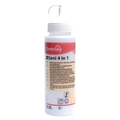 Appliceringsflaska Sani 4 in 1 - 500 ml - 6 st