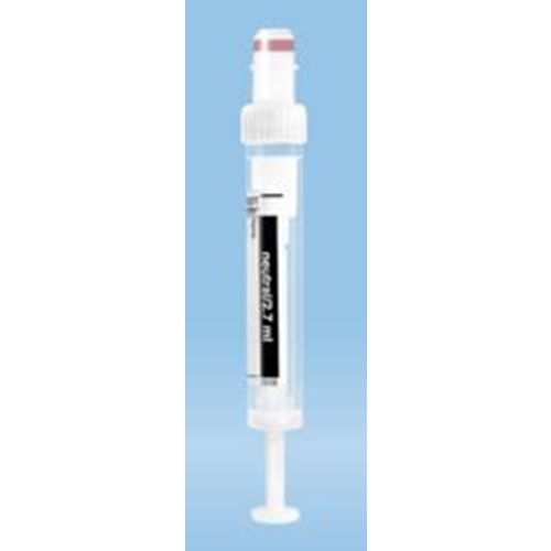 Vakuumrör plast S-Monovette – 2,7mL utan tillsats – 50 st