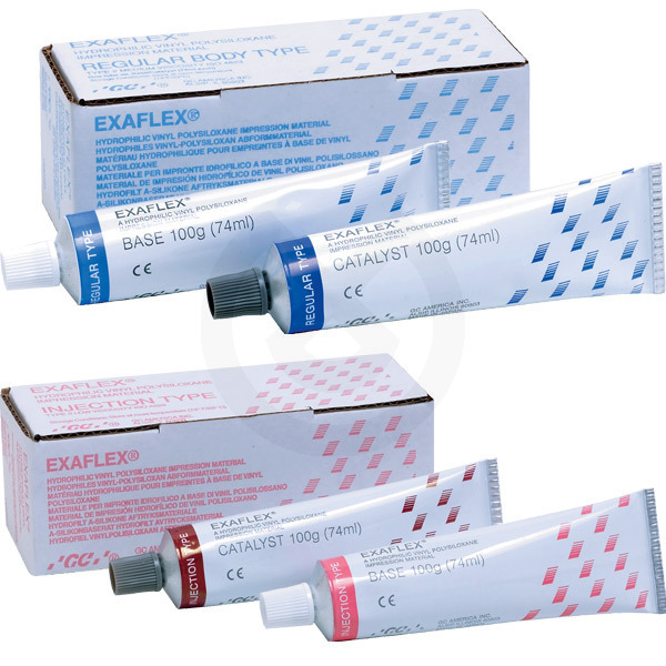 Exaflex Putty Hydrofil Avtrycksmaterial – Gc Exaflex Regular Hydrophilic