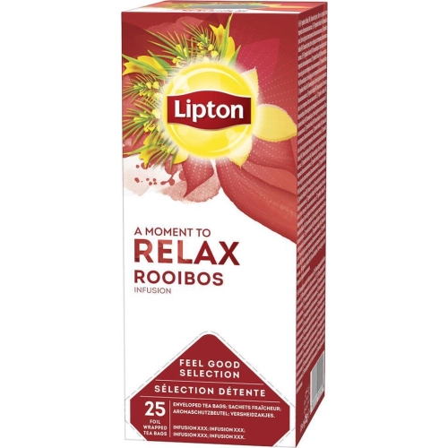 Te Lipton – 25 tepåsar Rooibos Classic – 6 st