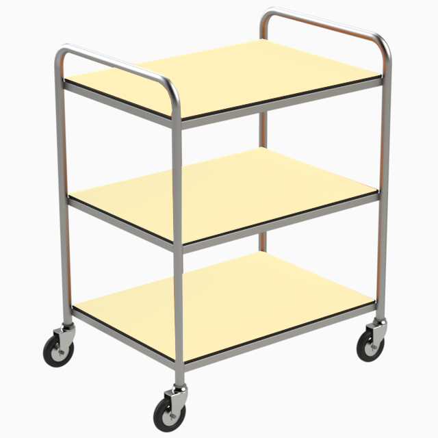 Serveringsvagn 60×40 cm med laminatskivor