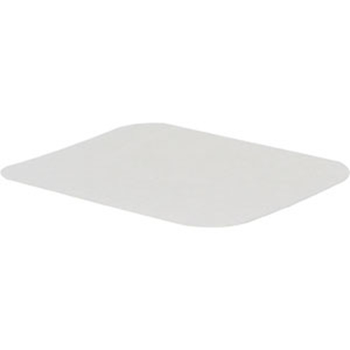 Foil container lid cardboard/PE - 450ml 140x114mm white - 1000 pcs