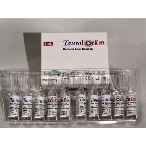 TauroLock 5A Hep500 – 5ml amp m Heparin 500 ie/ml – 10 st