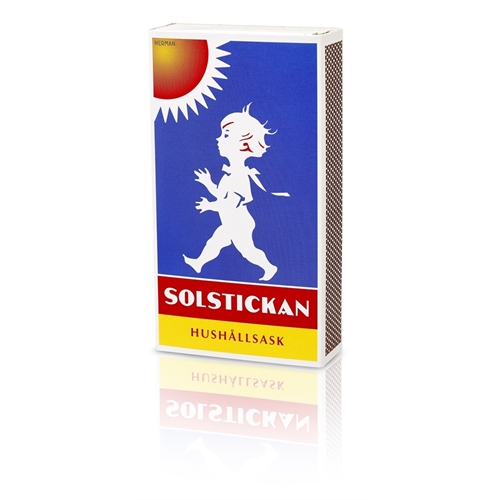 Tændstikker Solstickan - husholdningsæske 240 stk/pk (æske)