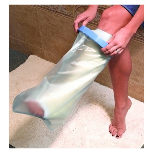 Wasserdichter Duschschutz Seal Tight wiederverwendbar für den Unterschenkel 59 cm Erwachsene
