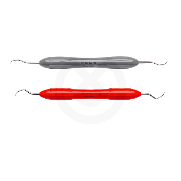 Parodontal sickel – Mini Sickle 311-312 Red