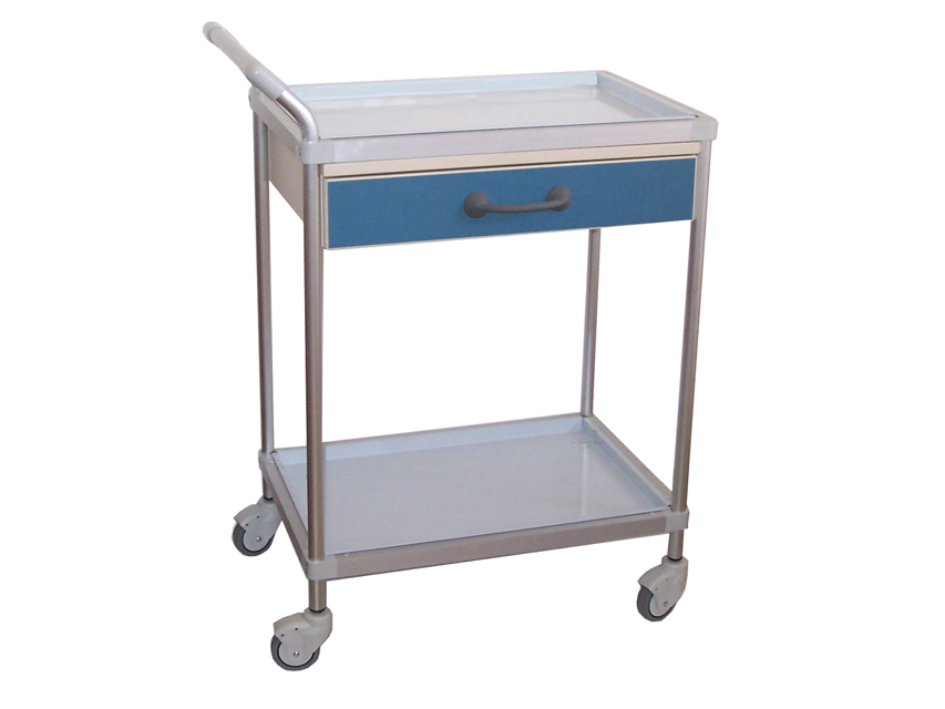 Deluxe-Wagen mit Schublade 58 x 40 x H 19,5 cm
