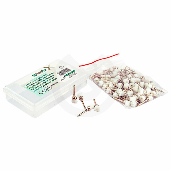 Rengöringsborstar i nylon, 100 st – DENTAFLUX