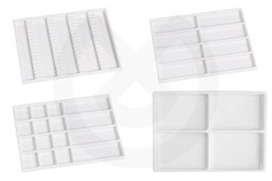 Bakke til tandinstrumenter - Tray X-20- For 34 Instruments