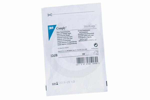 Comply Sterigage 3m, integrator för ångsterilisering, 100 st. -1243b- – 3M