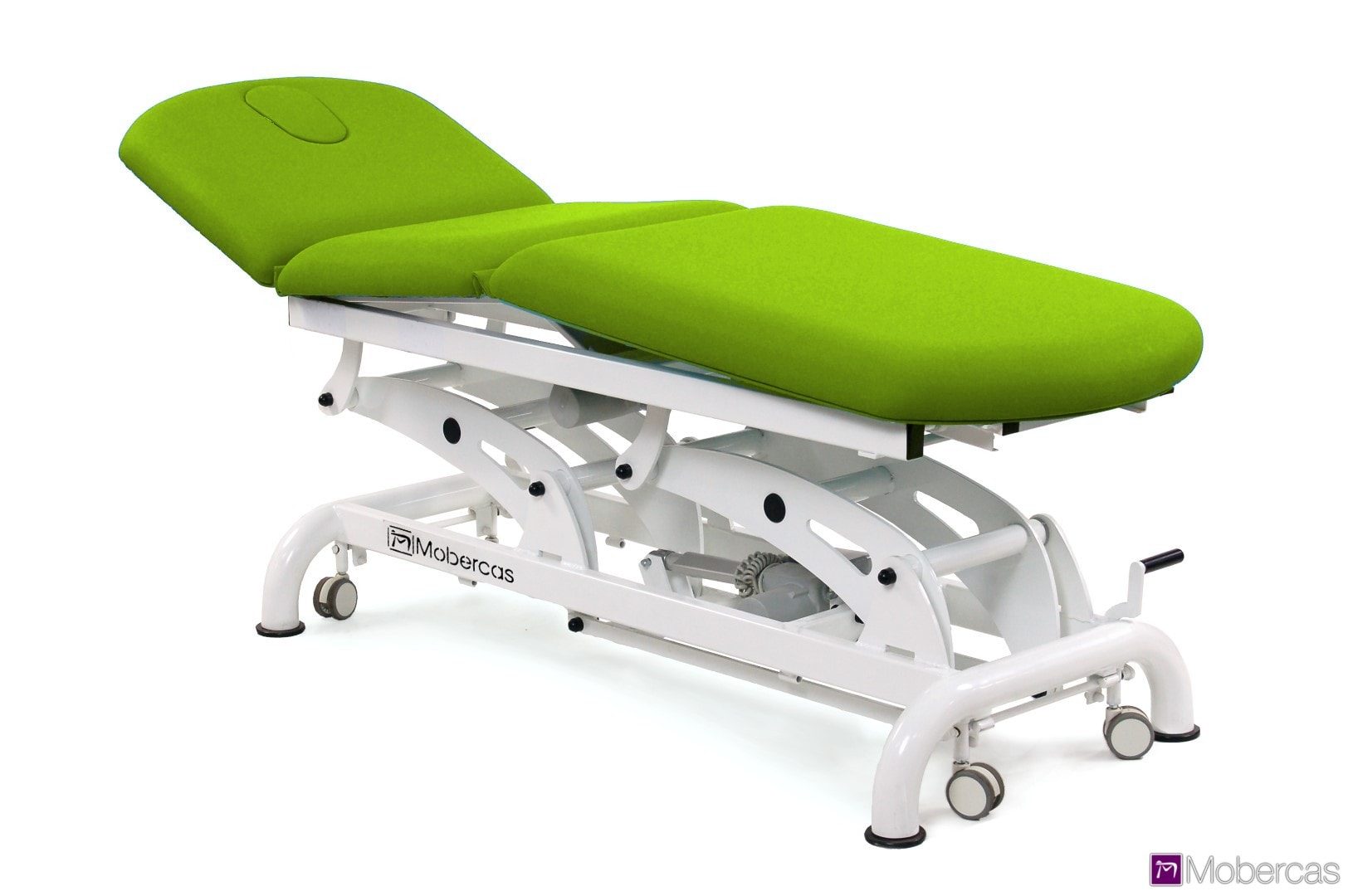 Elektrische Osteopathieliege – 3-teilig mit 3 Motoren – verstellbar – mit Rollen - 190 x 62 cm