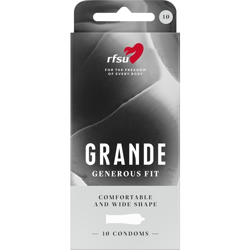 Grande-kondomi - P190xL55x0 07mm 12x10-p - 120 kpl