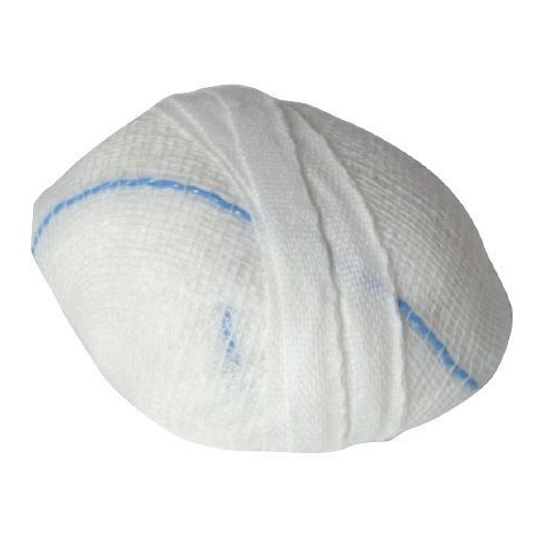 Vaginaltamponade gaze Selefa - Ø5,5 cm med snor + røntgentråd - 25 stk
