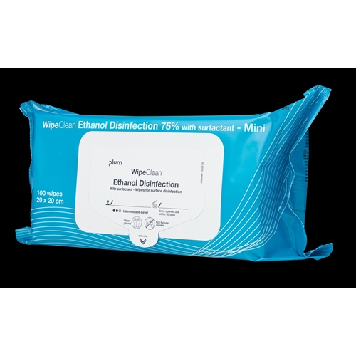 Desinfektionsservett etanol – 100/frp servetter 20x20cm