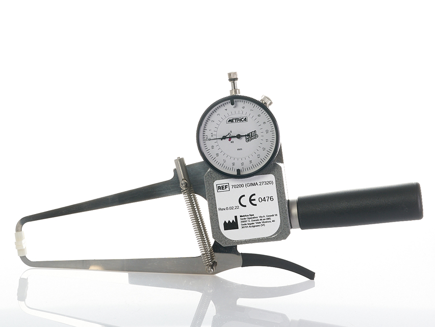 Plicometer - Hudveckskaliper 0-40 mm - mekanisk