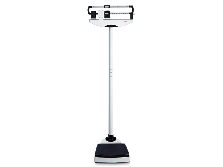 Mechaniczna waga Seca 700 kg/lbs z miarką wzrostu