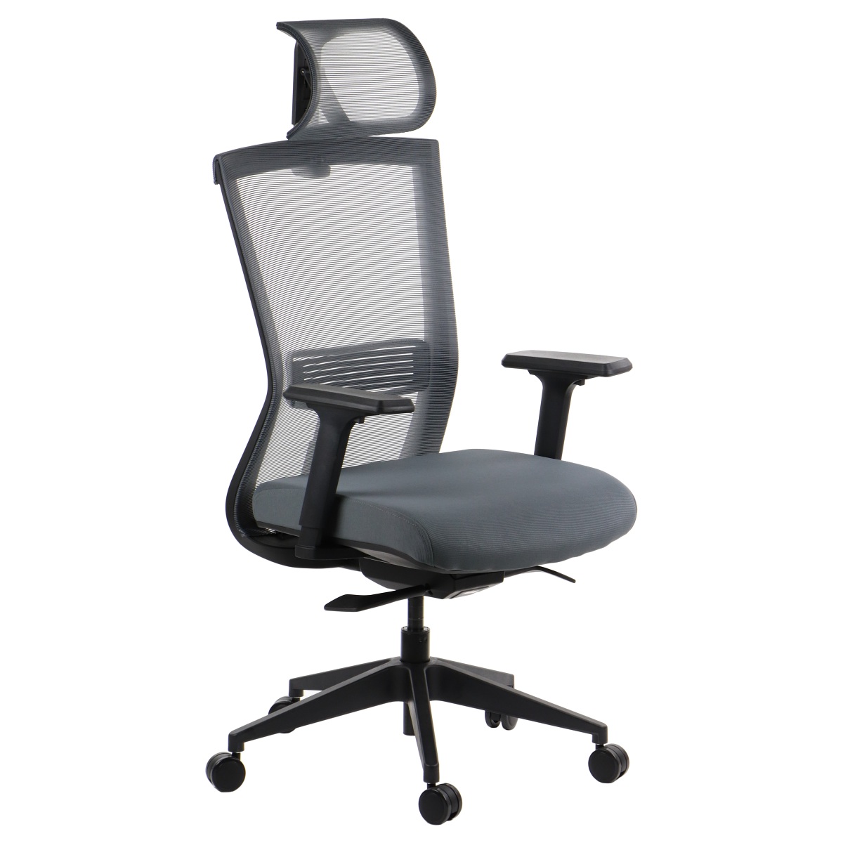 Ergonomisk kontorstol - HOPE - grå
