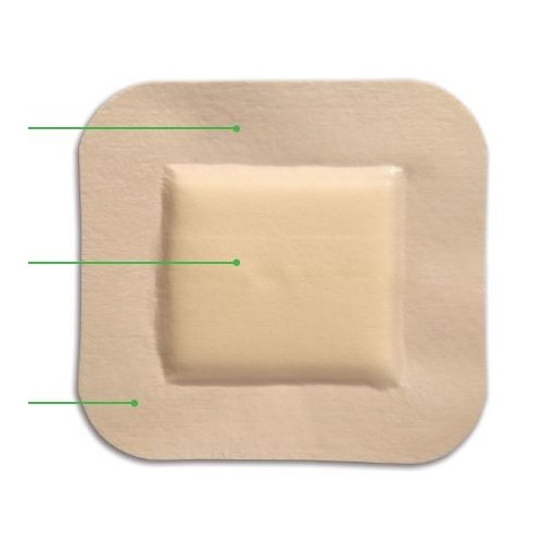 Superabsorbierender Verband Mestopore - 9x10 cm Border - 20 St.