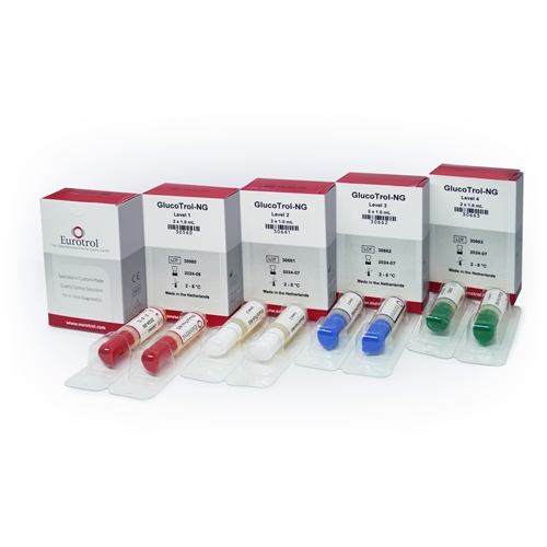 Kontrolopløsning GlucoTrol-NG - Level 1 2,8 mmol/L kølevare - 2 stk.