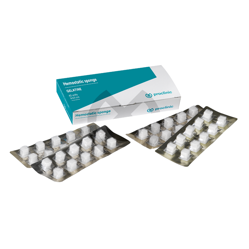 Hemostatikum – Svamp – PROCLINIC
