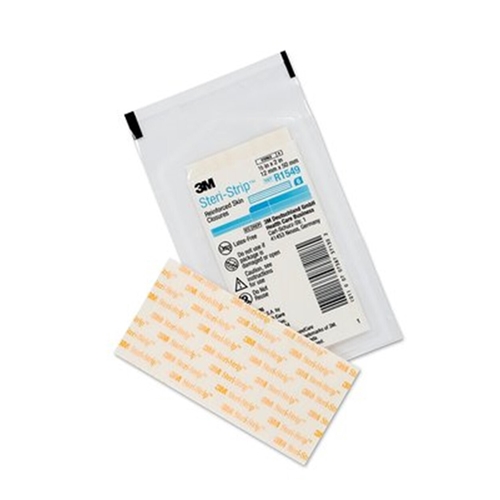 Suturtape Steri-Strip R - 12x50 mm forstærket 6/kuvert - 50 stk.
