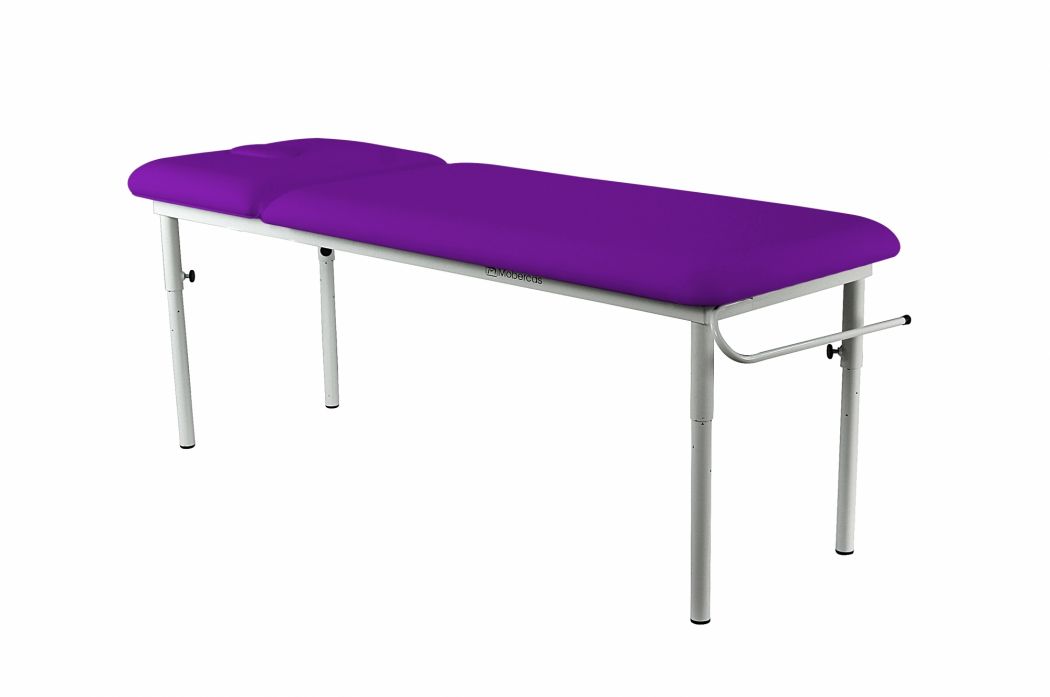 Stationär behandlingsbänk – Avtagbara ben – 2-delad – Britspappershållare – 190 x 62 cm