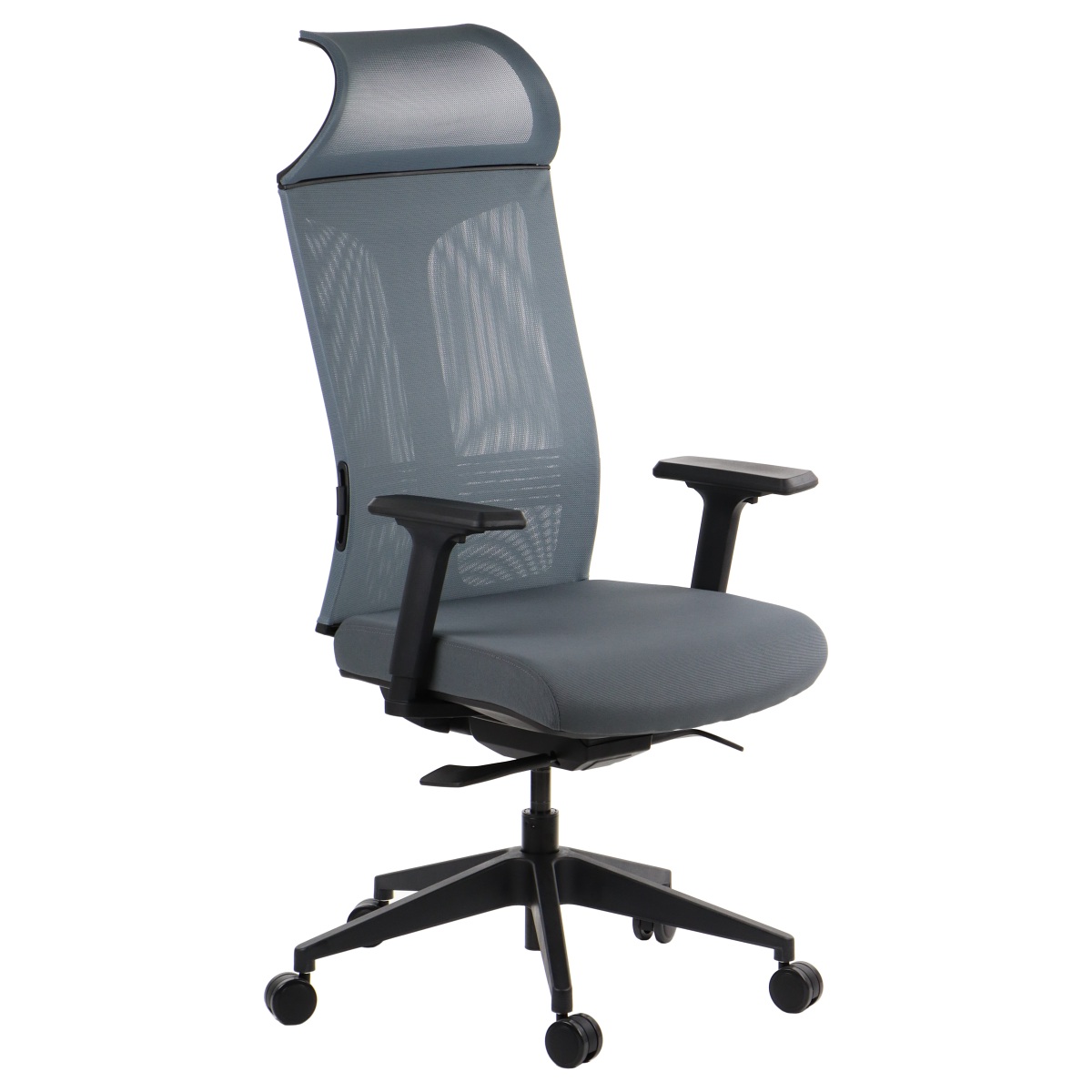 Ergonomisk kontorstol - RYDER - grå