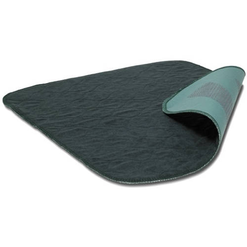 Uudelleenkäytettävä Absorba-istuinsuoja 45x45 cm vihreä veluuri+liukueste