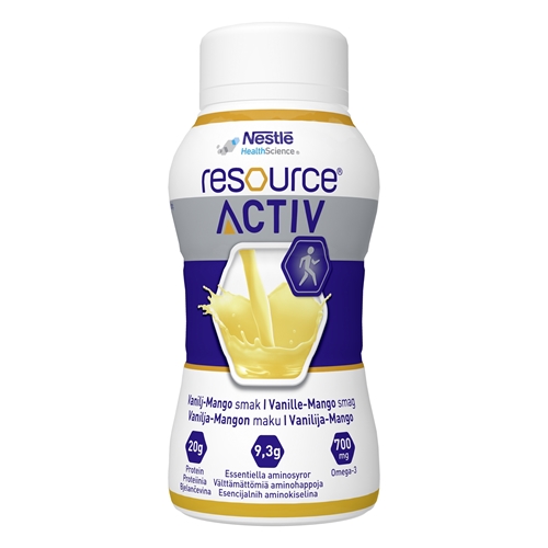 Resource Activ – 4×200 ml Vanilj-Mango – 4 st