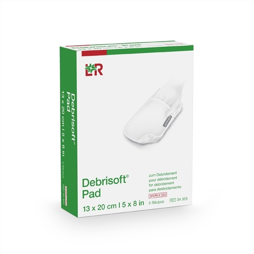 Debridement-Pad Debrisoft - 13x20 cm mit Tasche - 5 St.