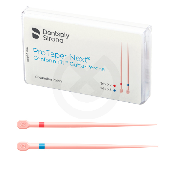 Guttaperka Protaper Next Conform Fit – Protaper Next Conform Fit Guttapercha X2/X3