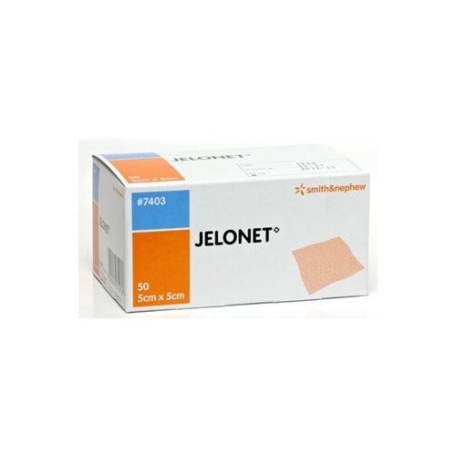 Salvekompres Jelonet - 5x5 cm - 50 stk.