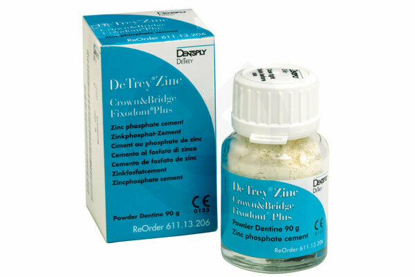 Zinkcement (Krona & Bro) Nr. 6 Pulver, 90 g – DENTSPLY