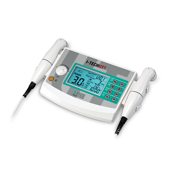I-TECH UT2 - Professionelles Ultraschalltherapiegerät mit 2 Handstücken