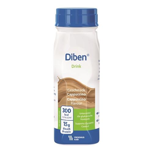 Diben-juoma - 4x200 ml cappuccino - 4 kpl