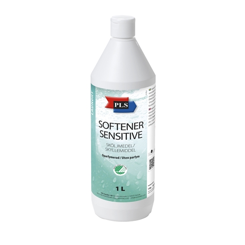 Huuhteluaine Softener Sensitive - 1L hajusteeton Joutsenmerkki